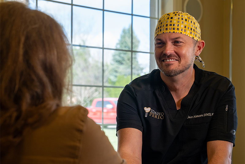 doctor consulting with patient